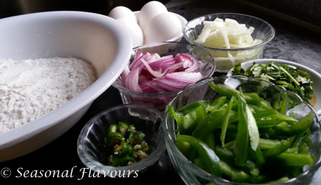 Kathi Roll Recipe Ingredients