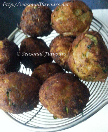 Fried Fish Balls for Bengali Fish Curry Recipe