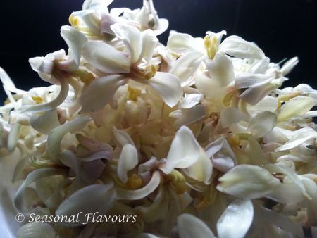 Sojne Phool - Drumstick Flowers Recipe