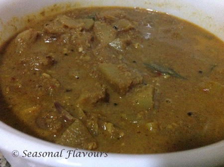Breadfruit Curry - Sheemachakka/Kadachakka Curry