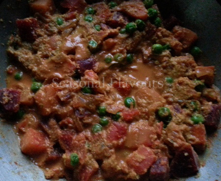 Simmer Indian Vegetable Curry