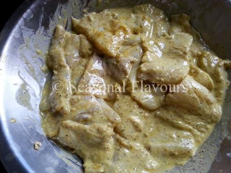 Fish marinade for Hyderbad style Chepa Fry