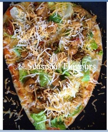 Indian Flabread Pizza