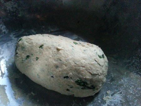 Dough for Mint Paratha