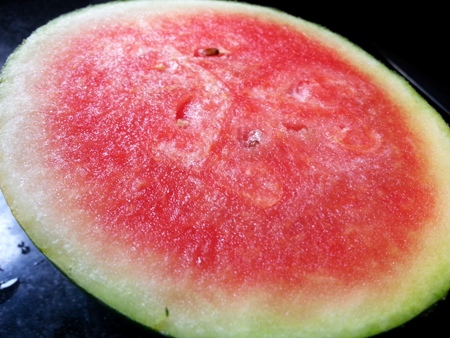 watermelon slushie - fresh watermelon