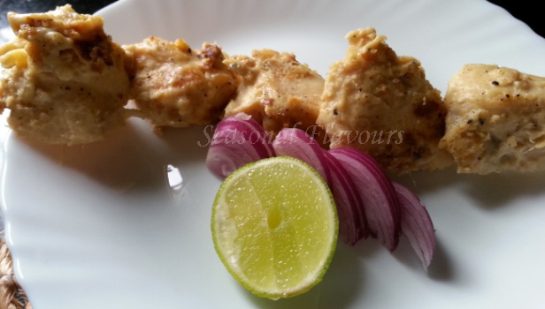 Chicken Malai Kebab Tikka