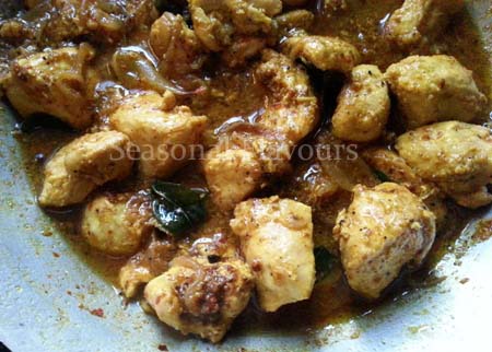 cook chicken with masala