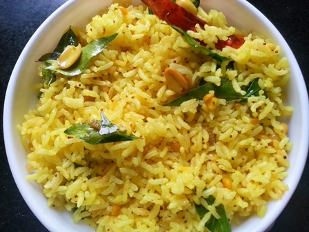 Yellow Lemon Rice Recipe