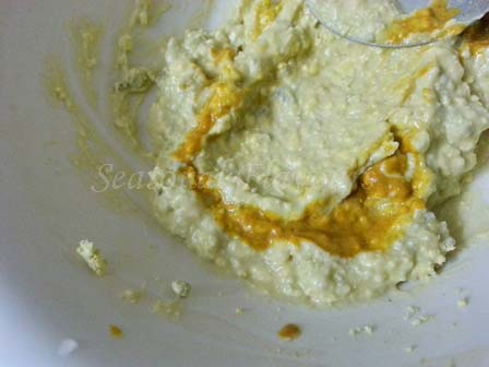 Mayo mustard seasoning for egg mayonnaise