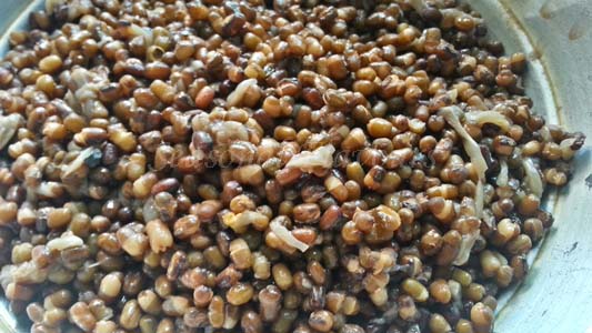 cooked lentils for Indian Dhal Recipe