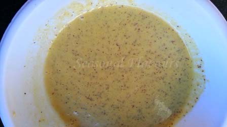 mustard paste for Bengai fish recipe