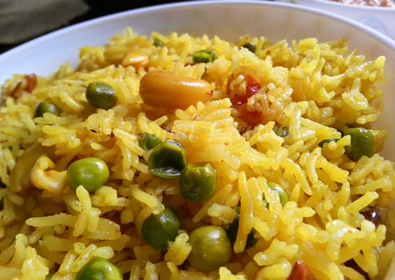 Sweet yellow rice bengali