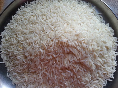 Rice for Chole Pulav Recipe