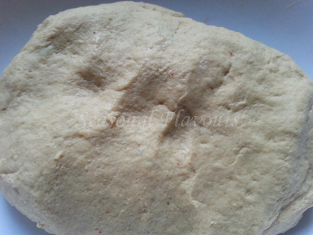 Atta dough for chattu bhara parantha recipe
