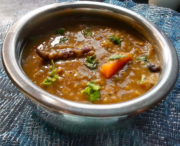 Sambar with vegetables