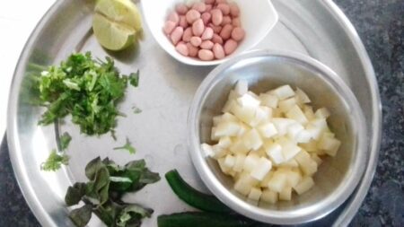 Sago Khichri Ingredients