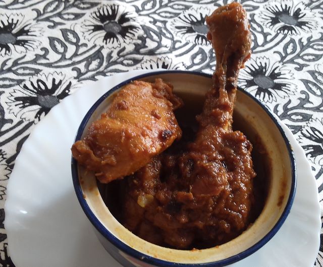 Chicken Kosha Bengali Recipe