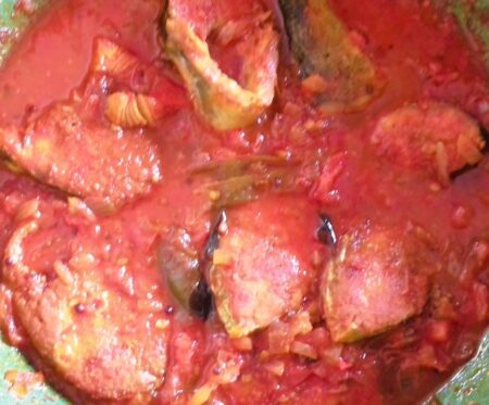 Fish Curry With Tomato and tamarind