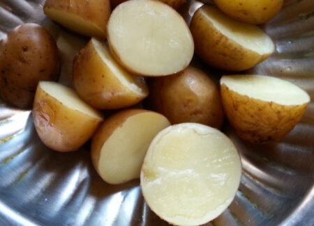 Boiled Potatoes for Aloo Bonda Tea-Time Snack