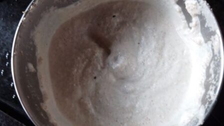 Ground paste for Badami Chicken in Creamy Almond Gravy