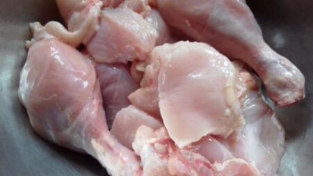 Chicken for Badami Curry
