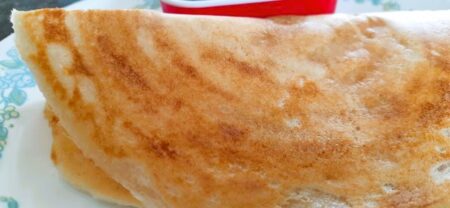 Serve Instant Bread Dosa Quick and Crispy with chutney