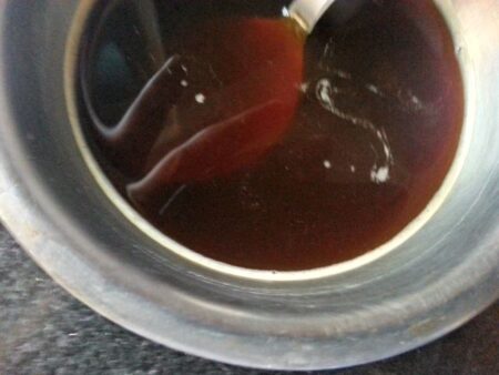 Coffee Decoction for Chocolate Biscuit Custard Pudding