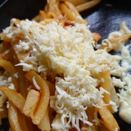 Add grated cheese