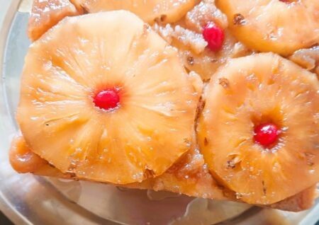 Oven-Fresh Pineapple Upside Down Cake