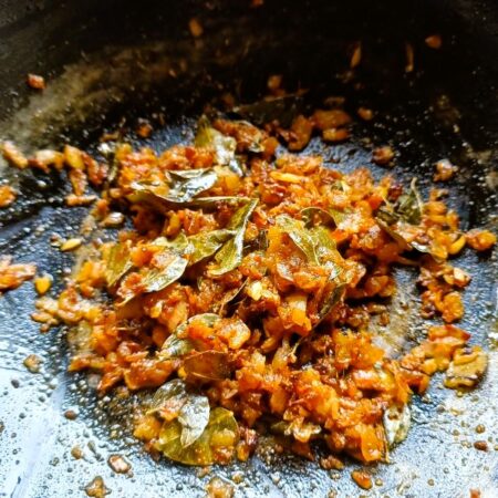 Combine spices well for chicken liver masala fry