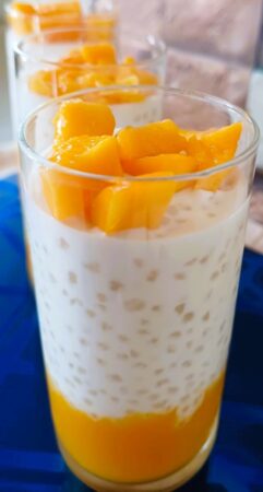 Creamy Coconut Mango Sago