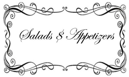 Salads and Appetizers