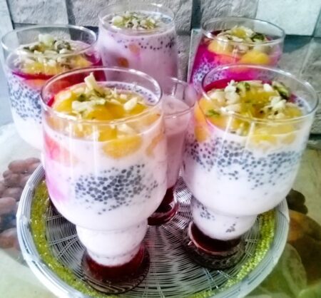 Refreshing Mango Falooda