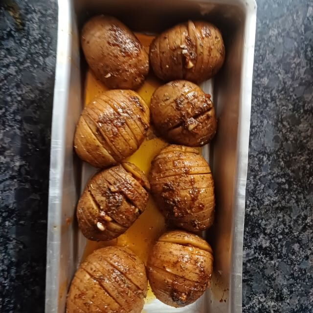 Baked Hasselbacks