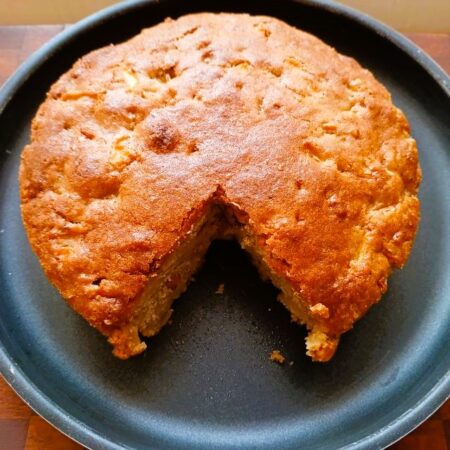 Cinnamon Walnut Apple Cake American Recipe