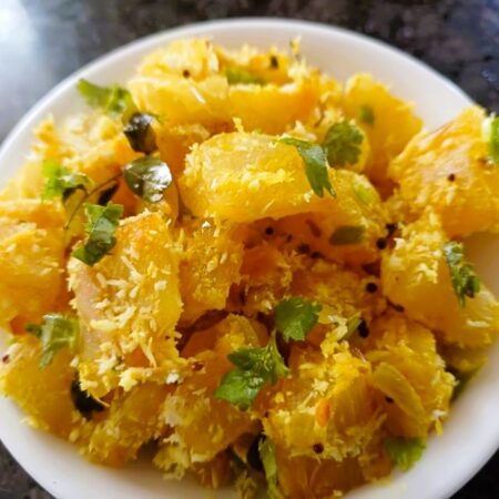 Tapioca Stir Fry With Grated Coconut