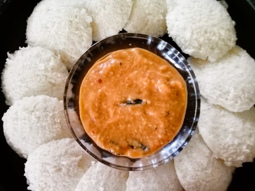 Tomato Onion Chutney Idli Dosa