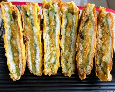 Easy bread pakora for tea time