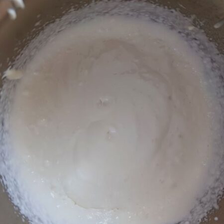 Whisk Cream and Yogurt For Wholesome fruit treat