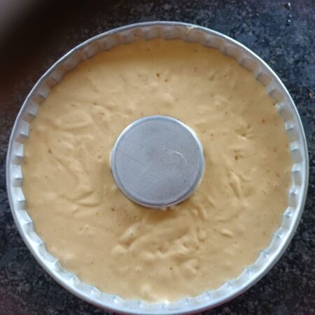 Orange Marmalade Cake Batter