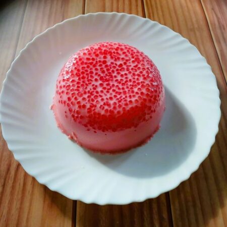 Tapioca Milk Pudding Two Layers