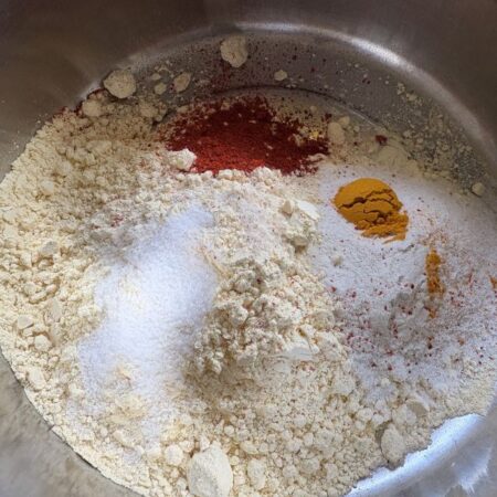 Spices for bajji batter