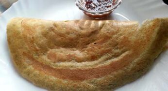 Andhra Pesarattu Recipe With Whole Green Gram | Moong Dal Dosa
