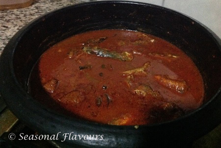 Red-Hot Spicy Kerala Fish Curry/How To Make Kerala Fish Curry