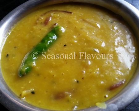 Bengali Masoor Dal With Onion Tadka | Pyaaz Diye Masoor Red Lentil Dal
