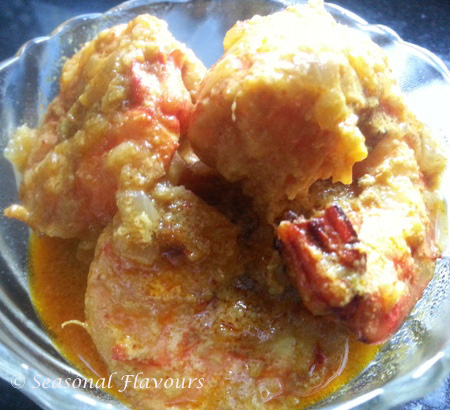 Prawn Malai Curry With Coconut Milk – Bengali Chingri Macher Malaikari