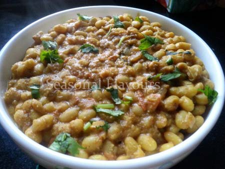 Soya Bean Masala Curry Recipe