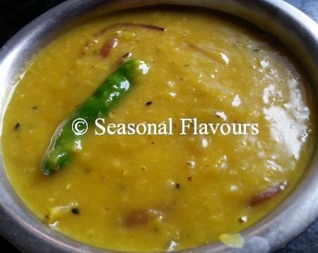 Bengali Masoor Dal With Onion Tadka | Pyaaz Diye Red Lentil Dal
