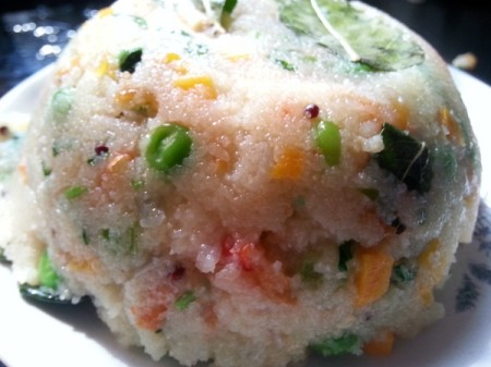 Rava Upma South Indian | Mixed Vegetable Suji Upma