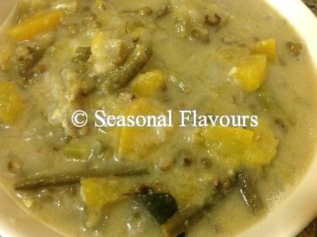 Olan Kerala Onam Sadya | Kumbalanga Olan Curry With Coconut Milk